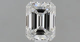 0.30 carat Emerald diamond F  VVS2