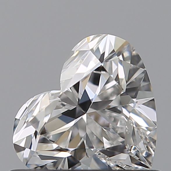 0.51 carat Heart diamond D  VVS2