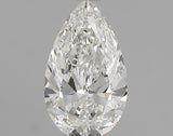 0.70 carat Pear diamond H VVS2 