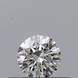 0.25 carat Round diamond F VVS1 Excellent