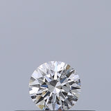 0.18 carat Round diamond E VVS1 Excellent