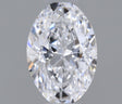 0.40 carat Oval diamond D SI1 