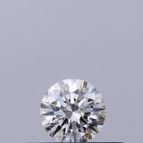 0.19 carat Round diamond E VVS1 Excellent