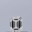 0.23 carat Emerald diamond F VVS2 