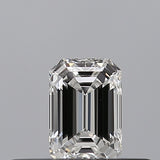 0.25 carat Emerald diamond E VVS2 