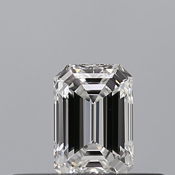 0.25 carat Emerald diamond E VVS2 