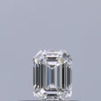 0.24 carat Emerald diamond E VVS1 