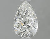 0.70 carat Pear diamond F VS2 