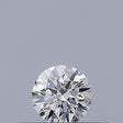 0.19 carat Round diamond E IF Excellent