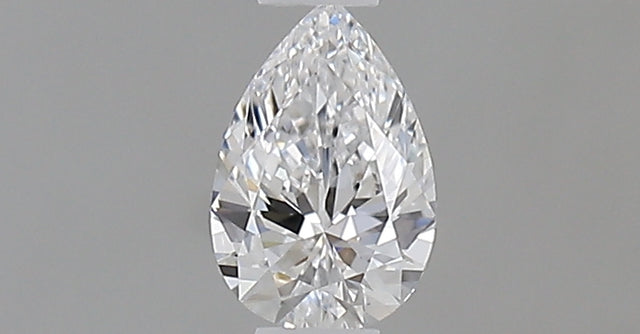 0.23 carat Pear diamond D  VVS2 