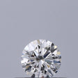 0.23 carat Round diamond D VVS1 Excellent