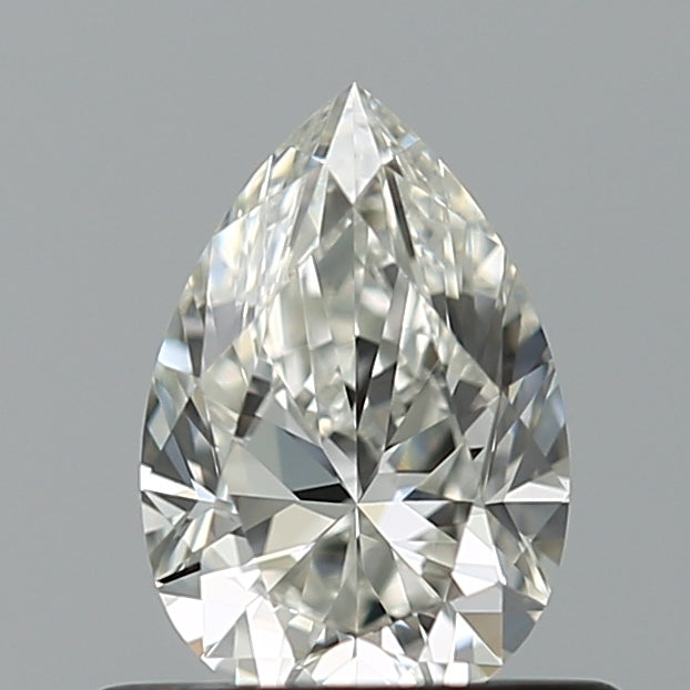 0.50 carat Pear diamond H VVS2 