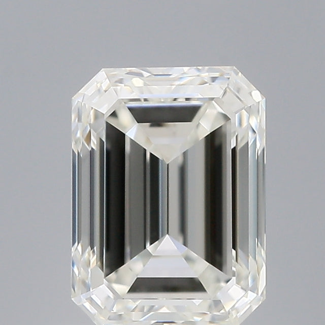 0.90 carat Emerald diamond F VVS2 VeryGood