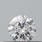 0.19 carat Round diamond D  VVS2 Excellent