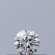 0.19 carat Round diamond F VVS1 Excellent