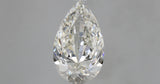 3.55 carat Pear diamond J SI2 