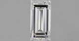 0.42 carat Baguette diamond F  VVS2