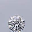 0.25 carat Round diamond D VVS1 Excellent