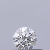 0.21 carat Round diamond F VVS2 Excellent