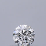 0.19 carat Round diamond E VVS1 Excellent