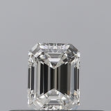 0.24 carat Emerald diamond E VVS1 