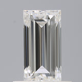 0.64 carat Baguette diamond D VVS2 