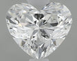 0.71 carat Heart diamond E SI2 