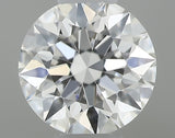 0.26 carat Round diamond F  IF Excellent