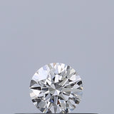 0.18 carat Round diamond E VVS2 Excellent