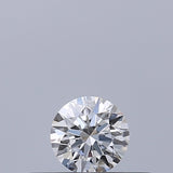 0.18 carat Round diamond E IF Excellent