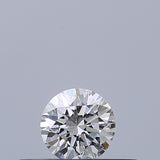 0.18 carat Round diamond D VVS2 Excellent
