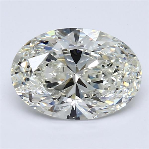 Diamant <tc>oval</tc> K VVS2 de 1,51 carat