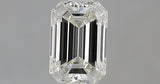 0.70 carat Emerald diamond H VVS2 VeryGood