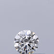 0.19 carat Round diamond E VVS1 Excellent