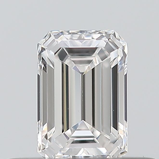 0.27 carat Emerald diamond D  VVS2