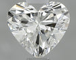 0.52 carat Heart diamond H IF 