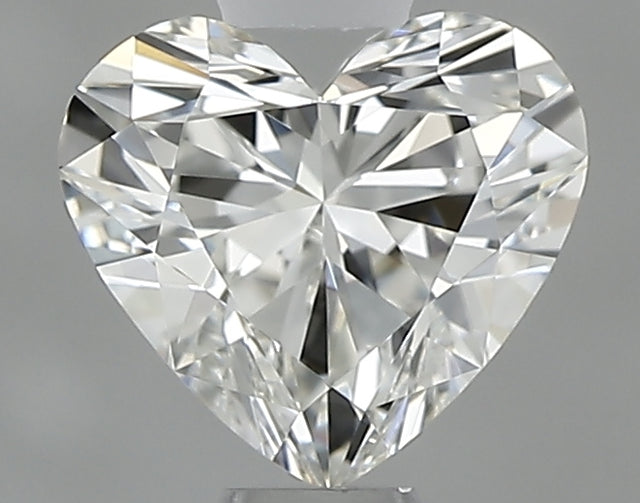 0.52 carat Heart diamond H IF 