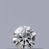 0.18 carat Round diamond F IF Excellent