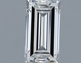 0.52 carat Baguette diamond F VVS1 