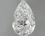 1.00 carat Pear diamond F VS2 