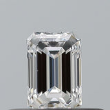 0.23 carat Emerald diamond D VVS1 