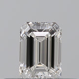 0.30 carat Emerald diamond E  VVS2