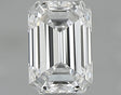 0.42 carat Emerald diamond D VVS1 