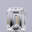 1.00 carat Emerald diamond F VS1 