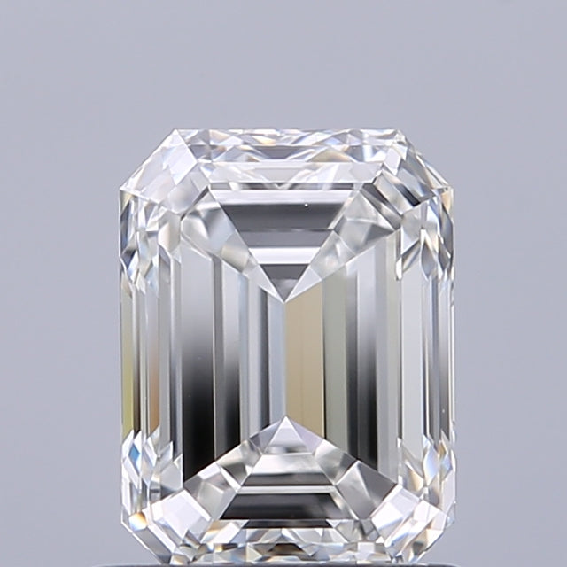 1.00 carat Emerald diamond F VS1 