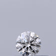 0.18 carat Round diamond D VVS1 Excellent