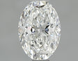 0.50 carat Oval diamond G VVS2 