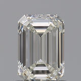 0.92 carat Emerald diamond J  IF