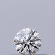 0.24 carat Round diamond F IF Excellent