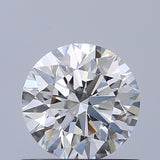 0.76 carat Round diamond F IF Excellent
